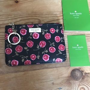 KATE SPADE LAUREL WAY HAZY ROSE BITSY WALLET